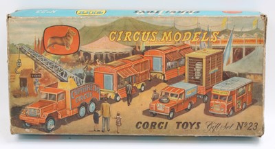 Lot 1274 - Corgi Toys Gift Set No. 23 Chipperfields...