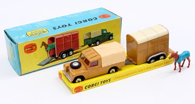 Lot 1290 - Corgi Toys Gift Set 2 comprising Land Rover...