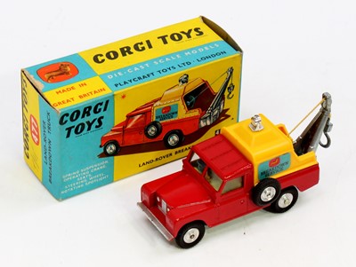 Lot 1278 - Corgi Toys No. 477 Landrover Breakdown Truck...