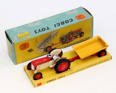 Lot 1294 - Corgi Toys Gift Set 7 Massey Ferguson 65...