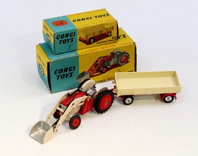 Lot 1300 - Corgi Toys boxed farming group, 2 models...