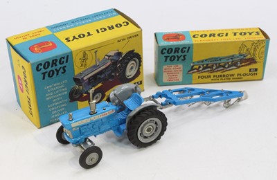 Lot 1301 - Corgi Toys farming group of 2 comprising No....