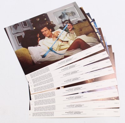 Lot 324 - James Bond, Moonraker, 1979, a set of eight...