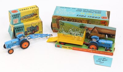 Lot 1308 - Corgi Toys boxed farming group of 3 comprising...