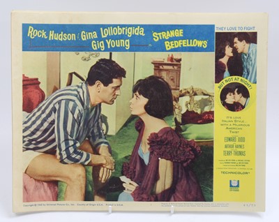 Lot 316 - Two sets of eight U.S. cinema lobby cards for...