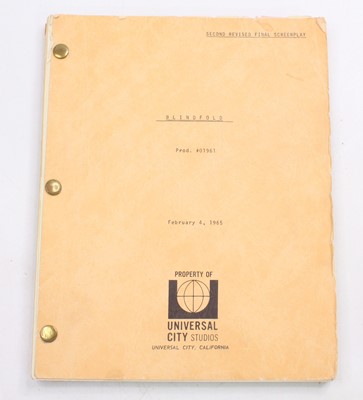 Lot 322 - Blindfold, a Universal City Studios Second...