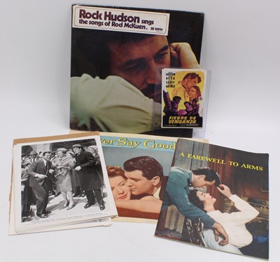 Lot 310 - Rock Hudson and related, a collection of...