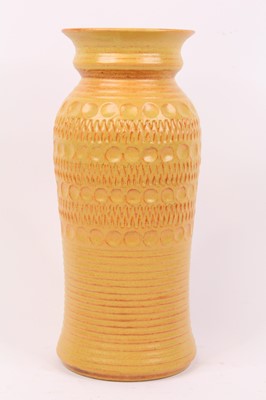 Lot 16 - A West German studio pottery vase, having a...