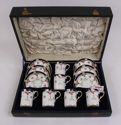 Lot 126 - An early 20th century Crescent China six-place...