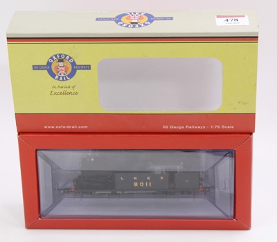 Lot 478 - Oxford Rail OR76N7002 N7 0-6-2 tank loco black...