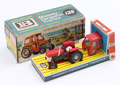 Lot 1957 - Britains No. 9529 Massey Ferguson 135 tractor,...