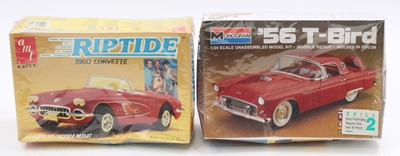 Lot 729 - A Monogram 1/24th scale 1956 Ford Thunderbird...