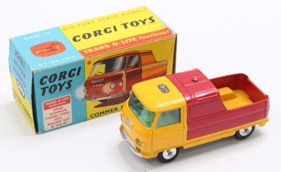 Lot 1310 - Corgi Toys No. 465 Commer Pick-Up truck, red...