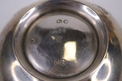 Lot 292 - An Edwardian silver vase of quatrefoil shape,...