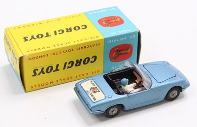 Lot 1229 - Corgi Toys No. 318 Lotus Elan S2 "I've got a...