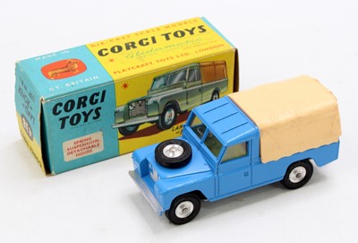 Lot 1281 - Corgi Toys No. 438 Land Rover 109WB comprising...