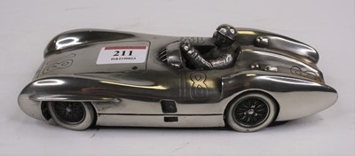 Lot 211 - A Compulsion Gallery model of a racing car and...