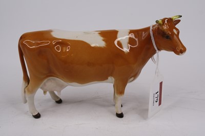 Lot 179 - A Beswick model of a cow, height 11cm
