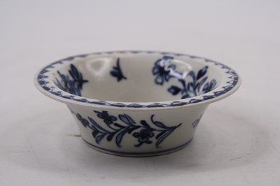 Lot 223 - An 18th century Lowestoft porcelain patty pan,...