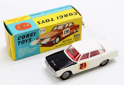 Lot 1242 - Corgi Toys No. 322 Rover 2000 in Monte Carlo...