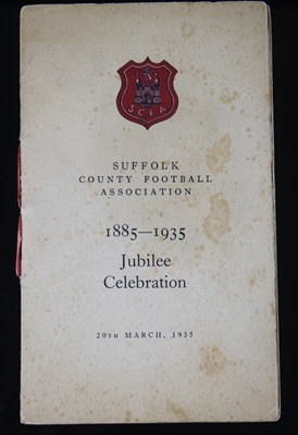 Lot 390 - A Suffolk County Football Association...