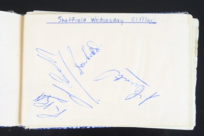 Lot 403 - A mid-20th century autograph album, the...