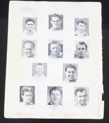 Lot 403 - A mid-20th century autograph album, the...