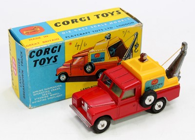 Lot 1285 - Corgi Toys No. 477 Land Rover breakdown truck...