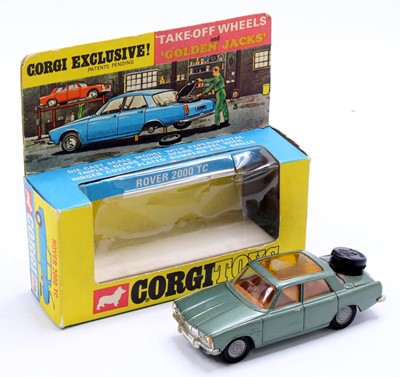 Lot 1264 - Corgi Toys No. 275 Rover 2000TC comprising of...