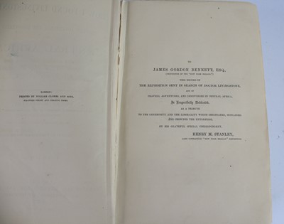 Lot 2043 - Stanley, Henry M.; How I Found Livingstone....