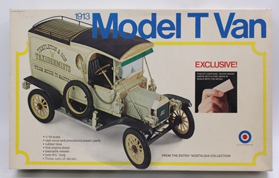 Lot 775 - An Entex 1/16 scale plastic, wood and rubber...