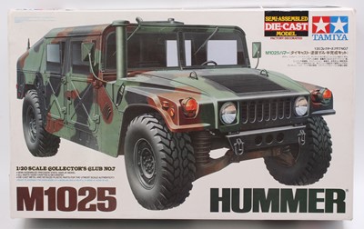 Lot 779 - A Tamiya semi-assembled diecast model of a...