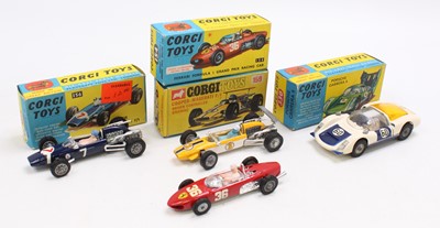 Lot 1352 - Corgi Toys boxed Formula 1 Racing Car group of...