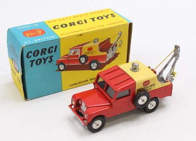 Lot 1284 - Corgi Toys No. 417 Land Rover Breakdown Truck,...