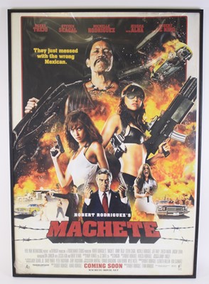 Lot 286 - Machete, 2010, US one-sheet film poster,...