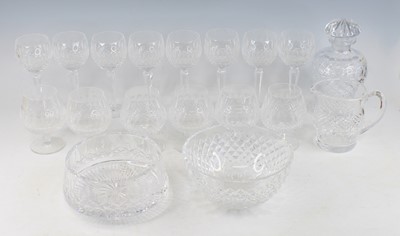 Lot 2116 - A suite of Waterford Crystal Colleen pattern...