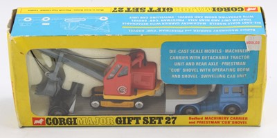 Lot 1257 - Corgi Toys Gift Set 27 Bedford Machinery...