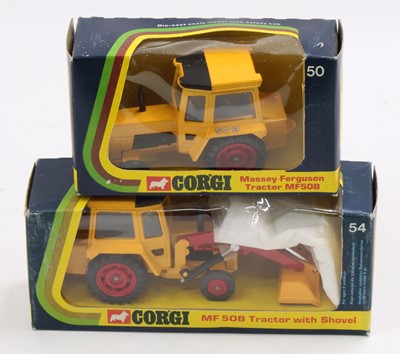 Lot 1305 - Corgi Toys boxed farming group, 2 examples...