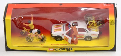 Lot 1384 - Corgi Toys Gift Set 13 Tour De France...