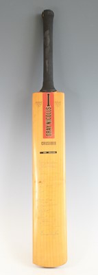 Lot 387 - A Gray-Nicholls Crusader cricket bat bearing...