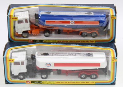 Lot 1407 - Corgi Major Toys Petrol Tanker group, 2...