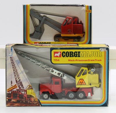 Lot 1344 - Corgi Major Toys Construction boxed group, 2...