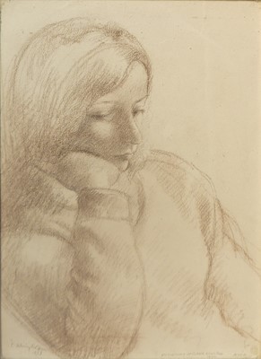 Lot 1292 - Clara Klinghoffer (1900-1972) - Nina, pastel...