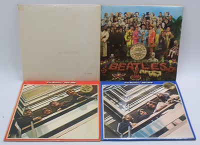 Lot 84 - The Beatle, a collection of four LP's to...