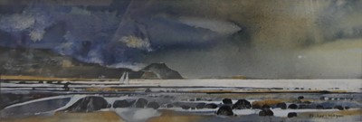 Lot 1312 - Michael Morgan (1928-2014) - Stormclouds over...