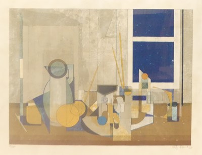 Lot 1319 - Helge Ernst (1916-1991) - Abstract still...