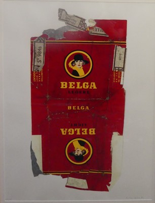 Lot 1268 - Peter Blake (b.1932) - Belga from 'Fag packet'...