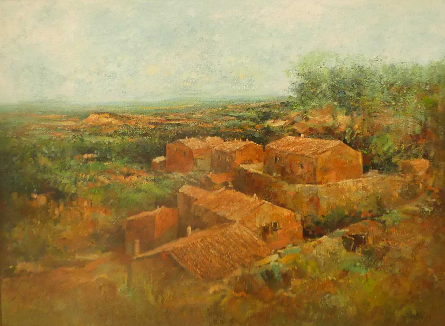Lot 1321 - Jacques Sokol - Roussillon Village (Vaucluse),...