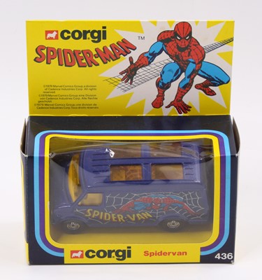 Lot 1234 - Corgi Toys No. 436 Spider Man's Chevrolet...