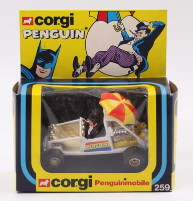 Lot 1235 - Corgi Toys No. 259 Penguinmobile, white car...